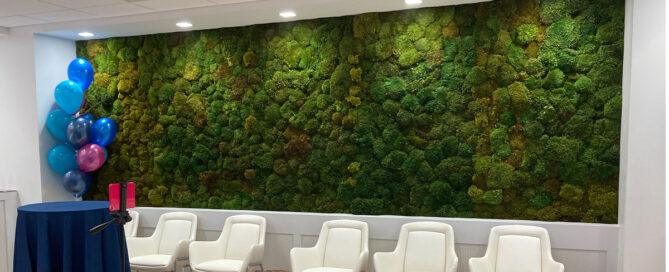 executives living walls meeting spaces